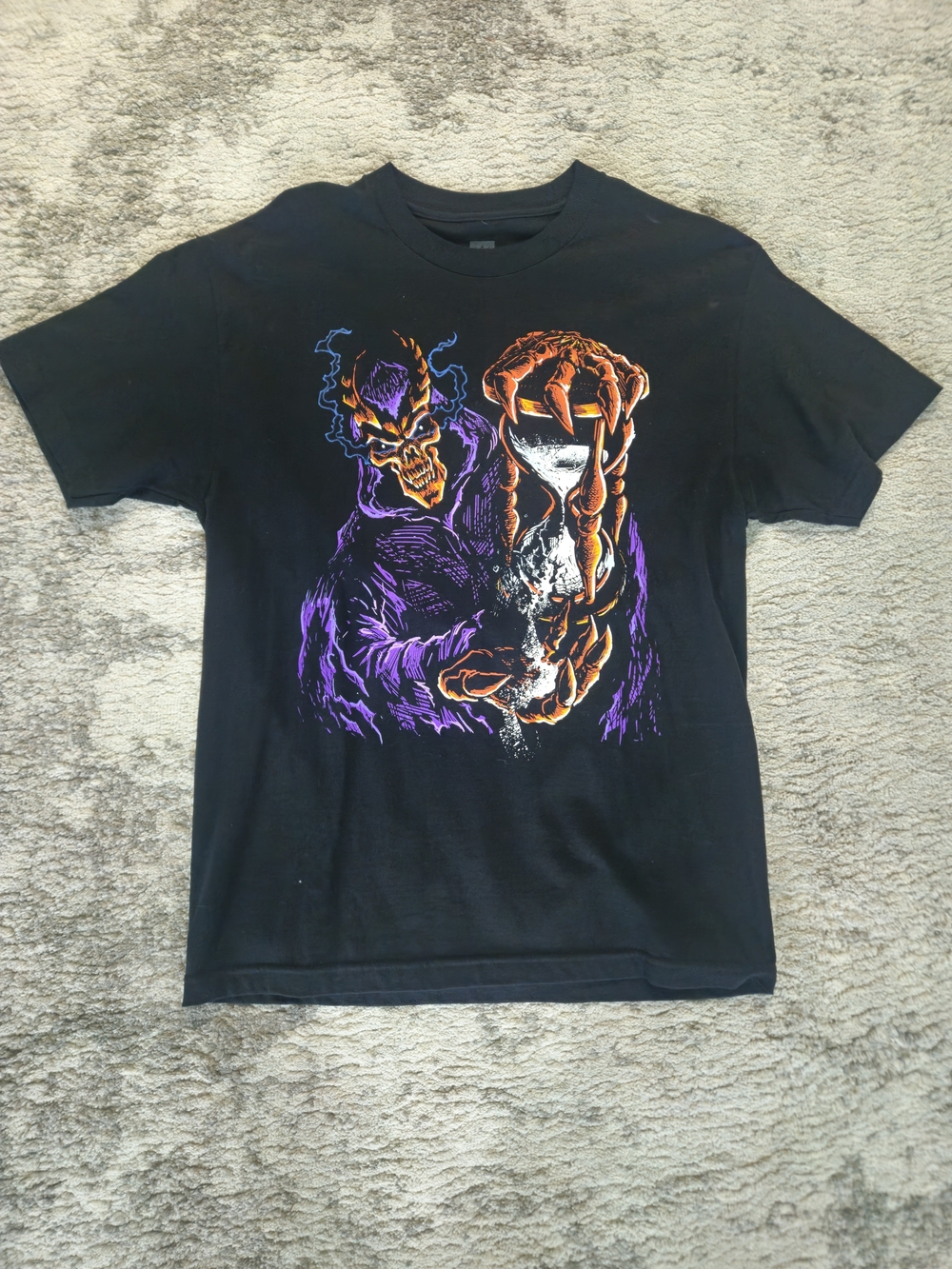 WWE / WWF - The Undertaker “25 Years Of Destruction”  Size LARGE Wrestling Shirt